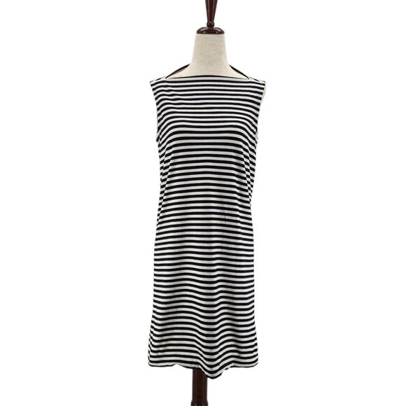 Kate Spade Broome Street Womens Small Dress Everyday Shift Dress Black White - Picture 7 of 7